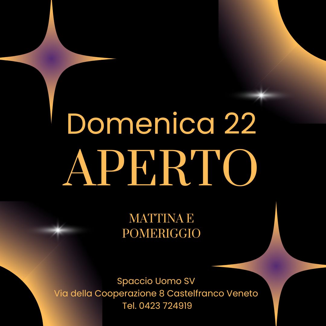 domenica APERTO